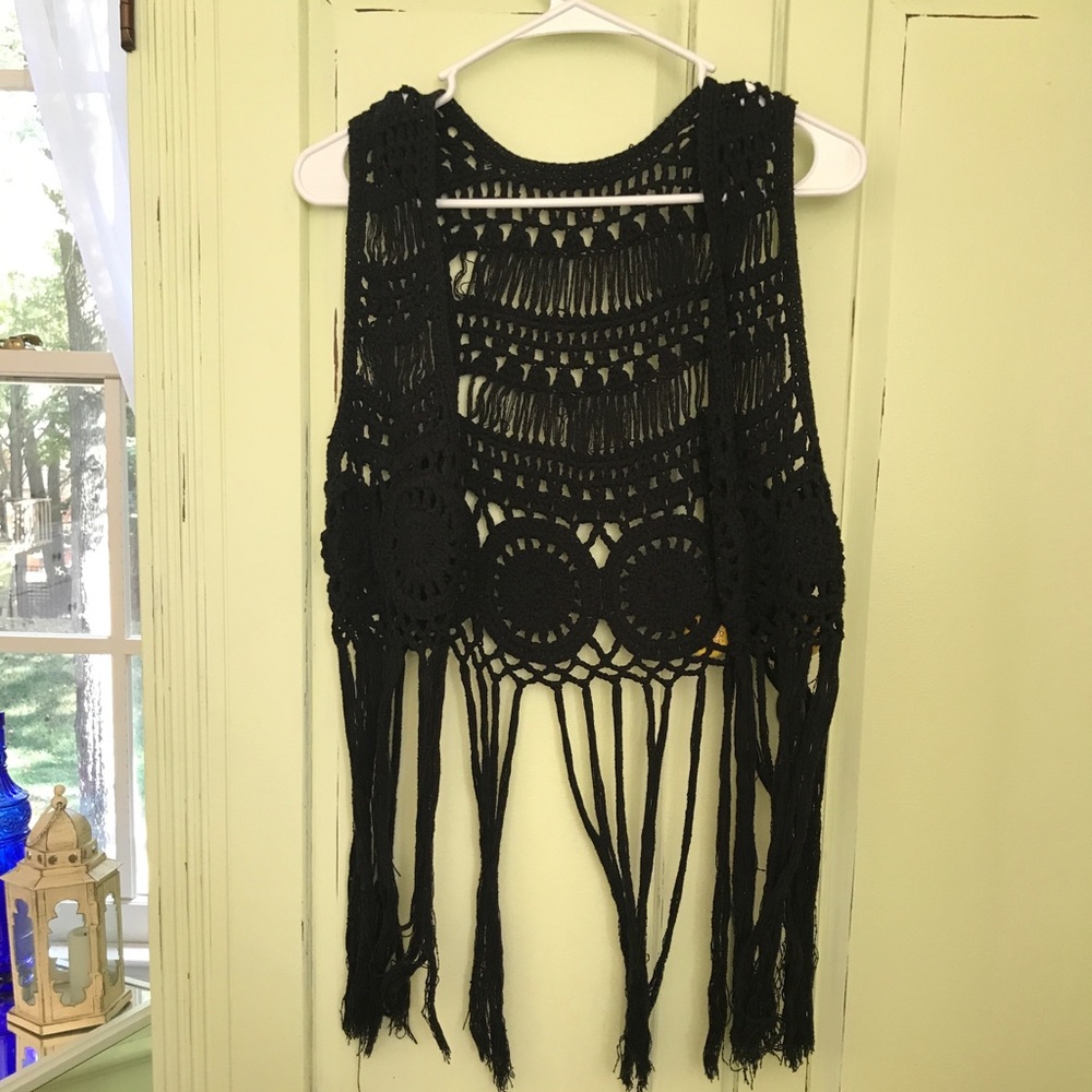 Crochet vest